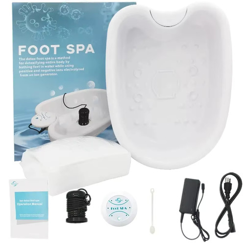Ionic detox foot bath massage - detox,