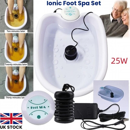 Foot spa detox system - foot, portable