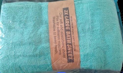 Jumbo bath sheet - sheet, towels