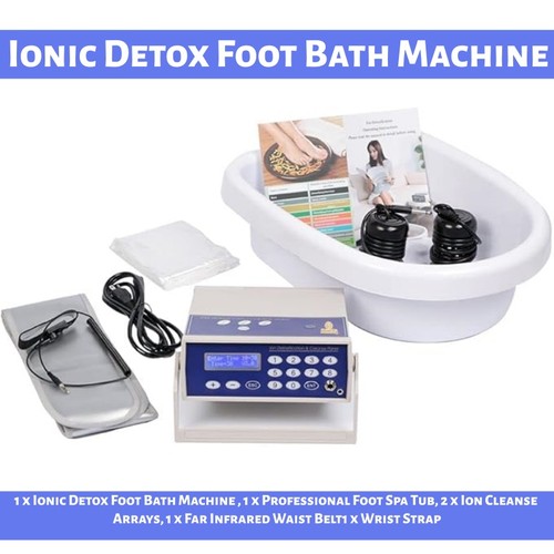 Ionic detox foot bath - ionic,