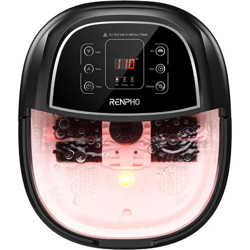Renpho foot spa massager with - foot,