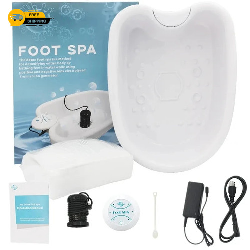 Ionic detox foot bath massage - foot,
